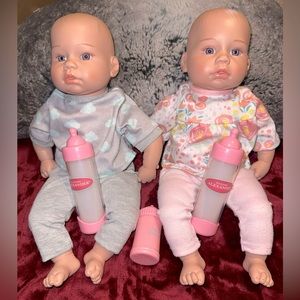 Madame Alexander Small Wonder 14" Baby Doll Twins Set
